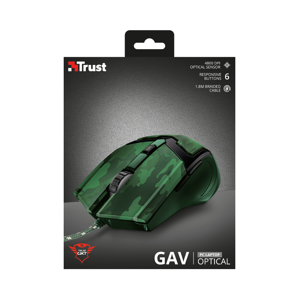 Mouse Trust GAV GXT101C | Camuflado