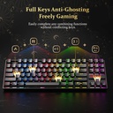 Teclado Redragon Kumara K552-RGB Blue SWITCH