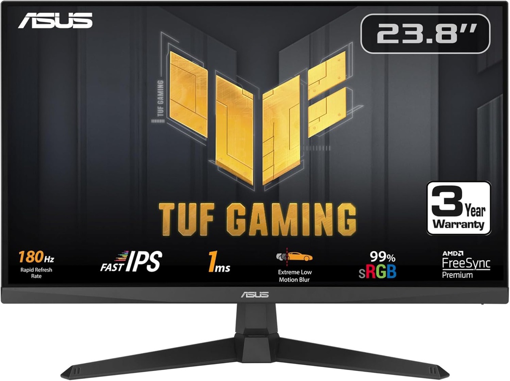 Monitor ASUS TUF 24&quot; VG249Q3A Full HD 180Hz IPS 1 ms (GTG)