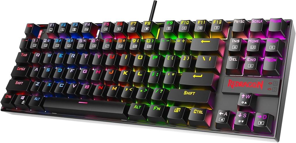 Teclado Redragon Kumara K552P-RGB Blue Switch