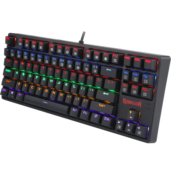 Teclado Redragon Kumara K552-KR Kumara Rainbow Switches Red