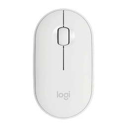 Mouse Logitech Pebble M350 2 BLANCO inalámbrico